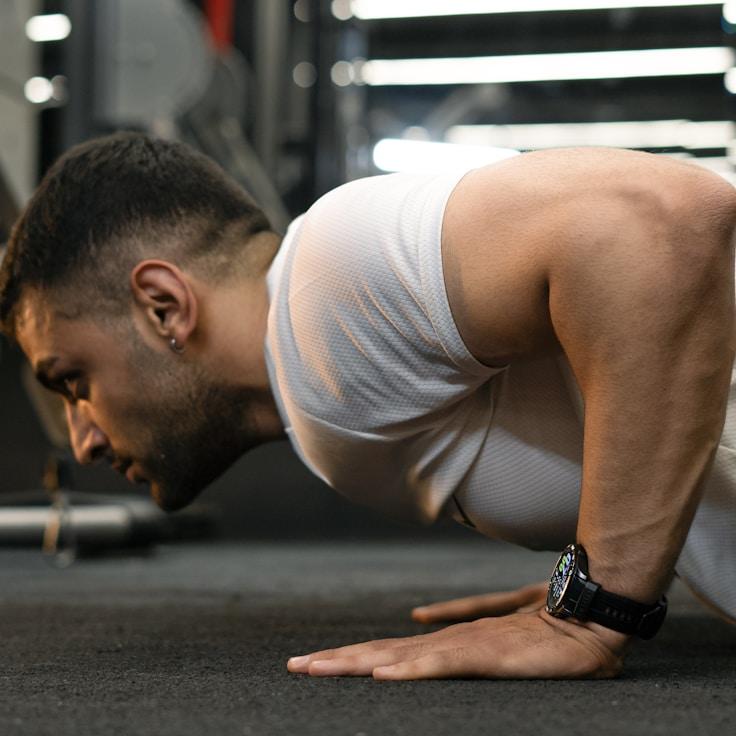 Group fitness class in a modern studio environment